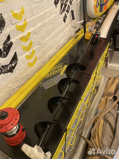 Шуруповерт для бурения льда Nanwei + Шнек