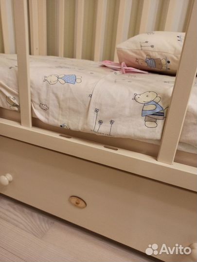 Детская кроватка можга красная звезда