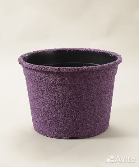 Кашпо “Баклажан” 45 литров с дренажным отверстием