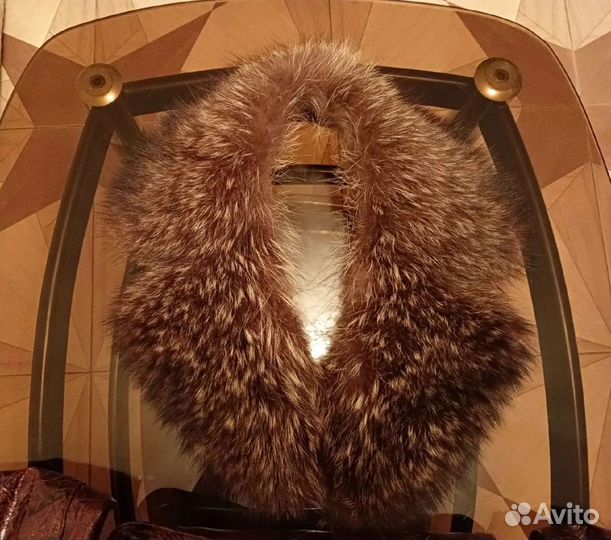 Воротник из натурального меха