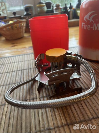 Газовый балон с горелкой