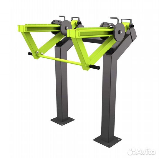 Уличный тренажер Приседание с переменной нагрузкой