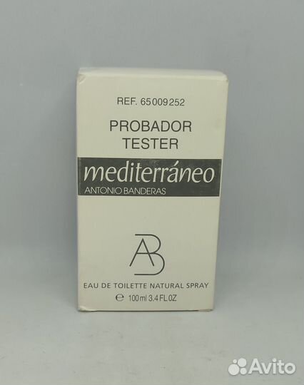 Туалетная вода antonio banderas mediterraneo