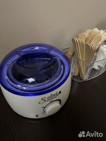 Набор Воскоплав + воск + органайзер со шпателями