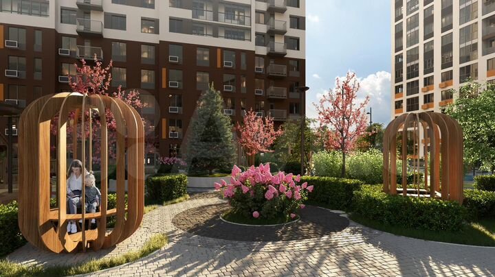 2-к. квартира, 54,6 м², 19/21 эт.