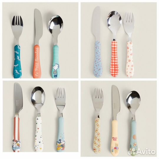 Набор столовых приборов Zara home (детские)