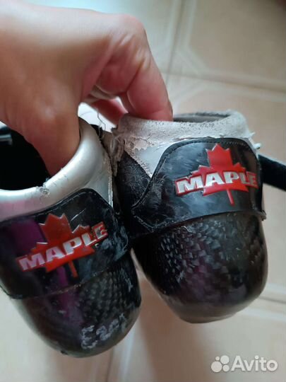 Ботинки maple, 34 конькобежный и роликобежный