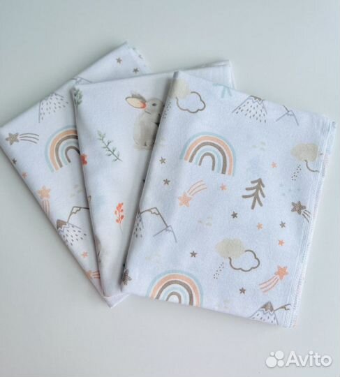 Непромокаемая пеленка для новорожденного