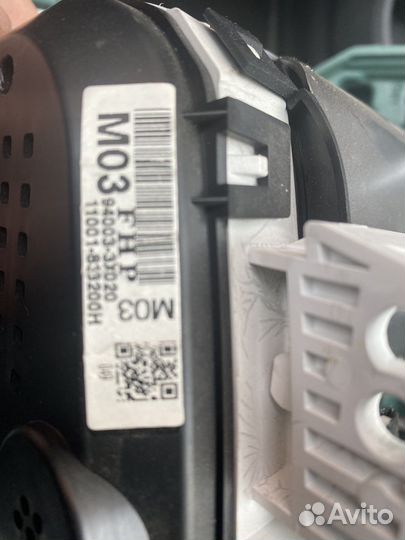 Приборная панель на Элантру