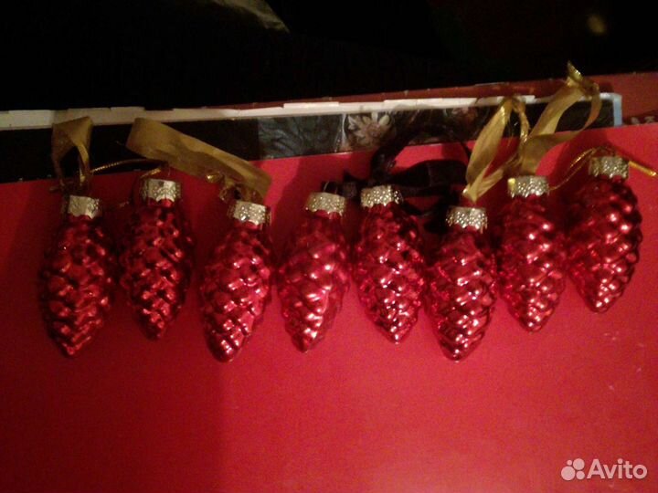 Елочные игрушки СССР 27 шт Лампочки