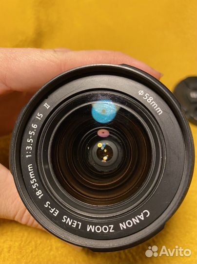 Объектив canon ef s 18 55