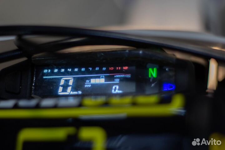 Мотоцикл Motoland XT250 желто-синий