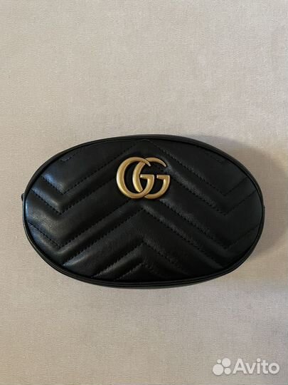 Поясная сумка Gucci GG Marmont-оригинал