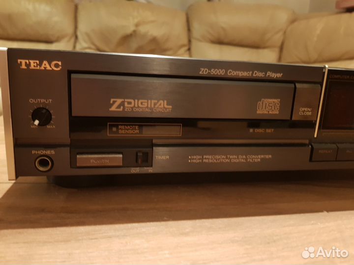 Teac zd 5000 cd проигрыватель