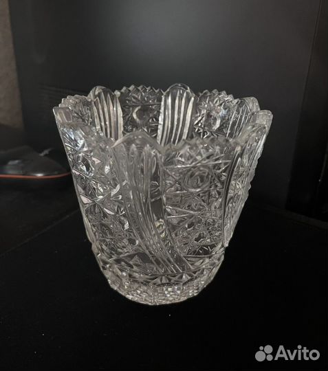 Ваза хрустальная СССР