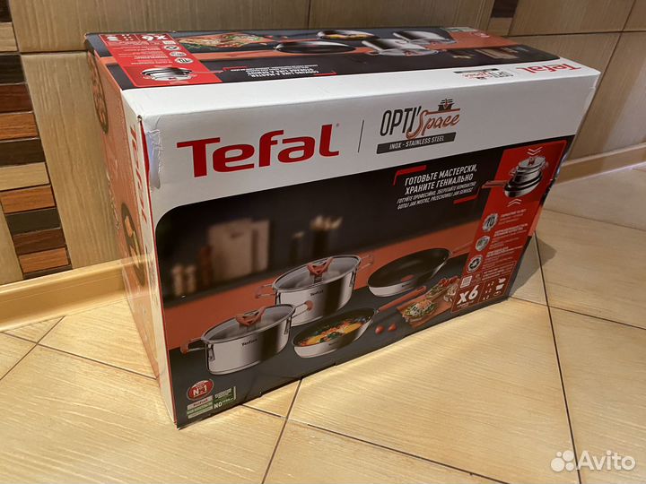 Набор посуды Tefal Opti'space