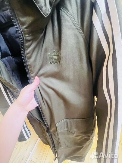 Парка adidas женская зимняя