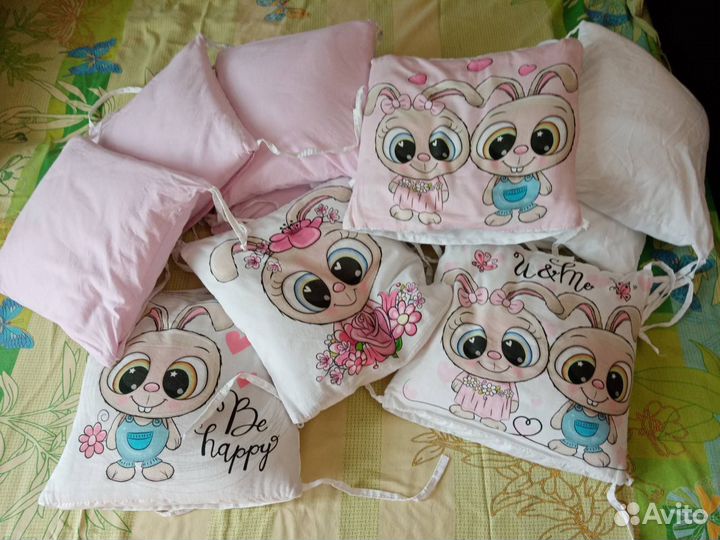 Комплект в детскую кроватку и коляску