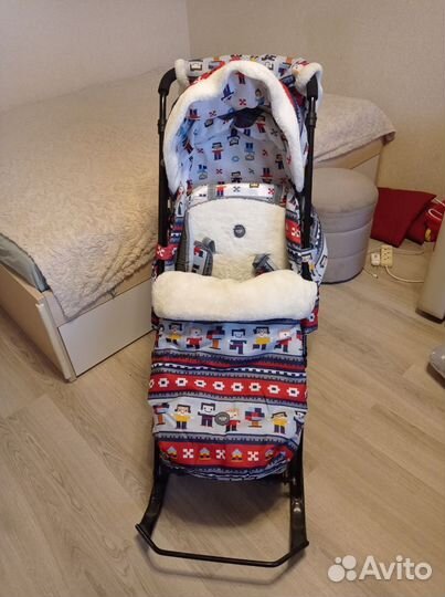 Санки-коляска Ника