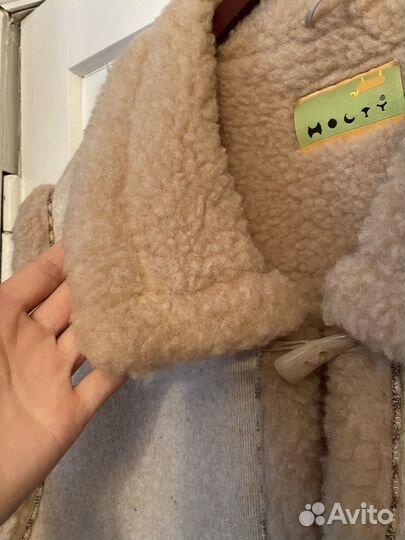 Тёплая жилетка из овчины holty 54