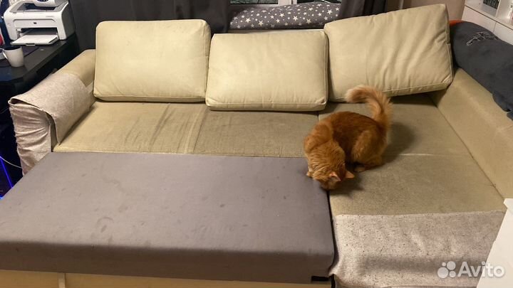 Угловой диван бу