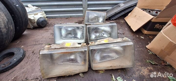 Фары и поворотники на москвич 2141
