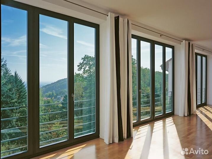 Алюминиевые окна и двери