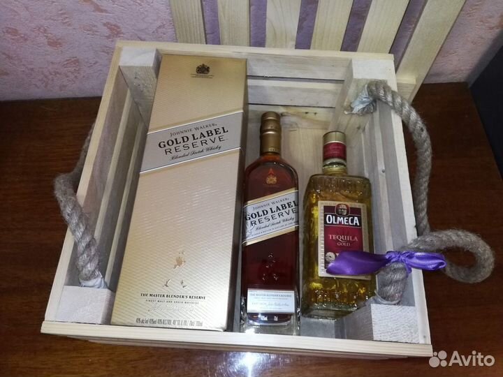 Ящик деревянный подарочный / интерьерный