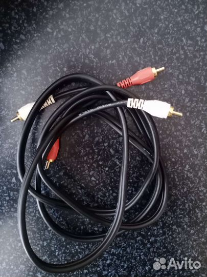 Межблочный аудиокабель 2 RCA