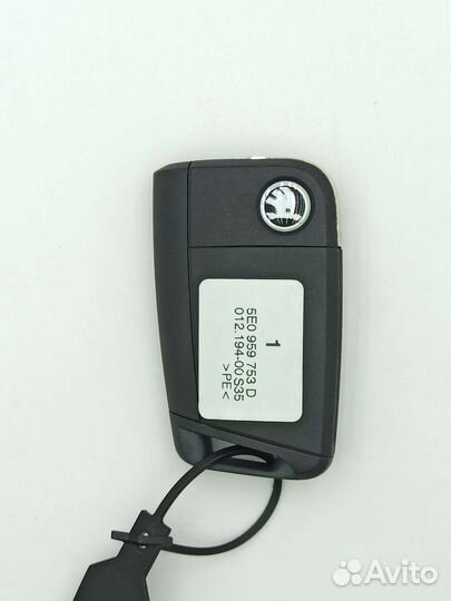 Ключ skoda Rapid с программированием