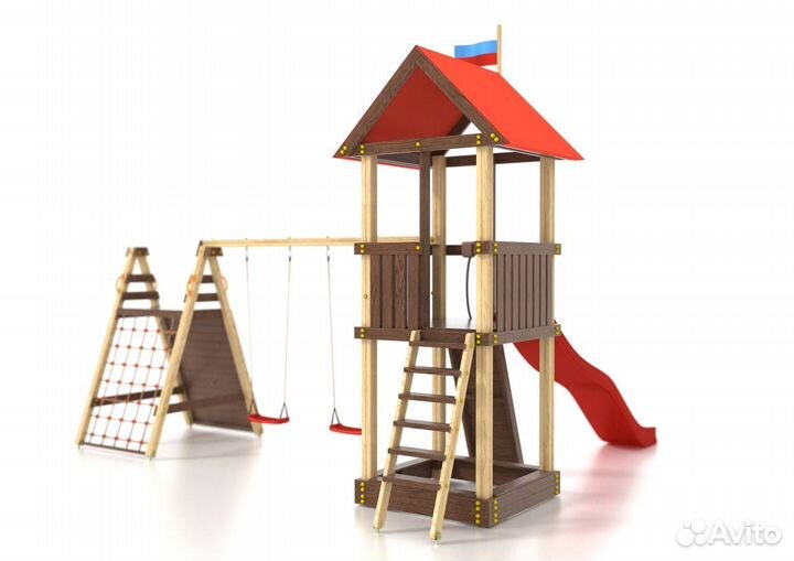 Детская площадка с горкой