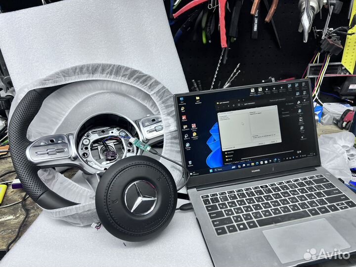 Руль на mercedes 212 amg