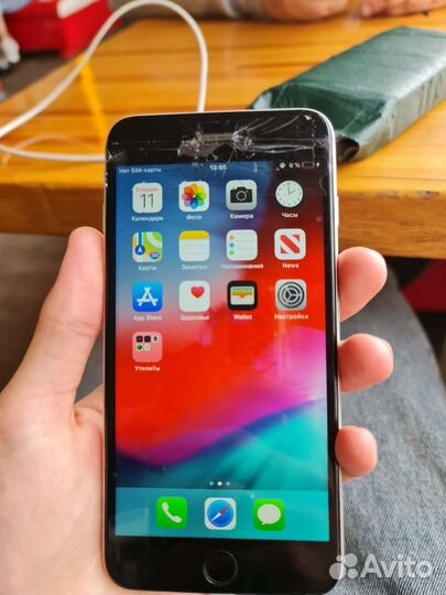 Экран на iPhone 6 plus