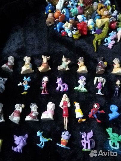 Игрушки из киндера пакетом, более 100 шт