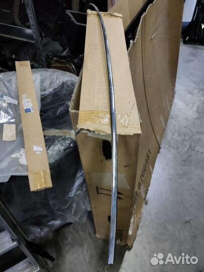 Хром заднего бампера w215 CL оригинал