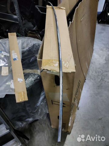 Хром заднего бампера w215 CL оригинал