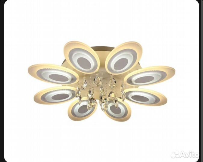 Люстра потолочная светодиодная новая