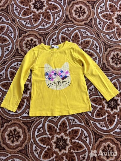 Бронь. Вещи пакетом на девочку 104 110