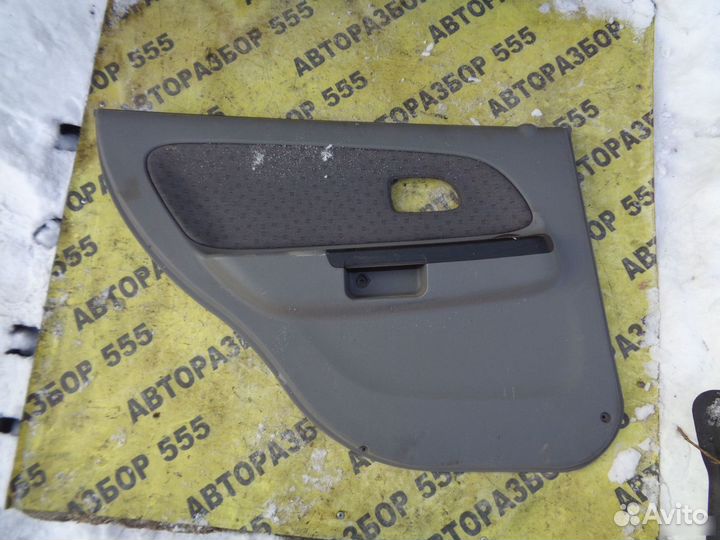 Обшивка двери задней левой Kia Rio 1 2000-2005