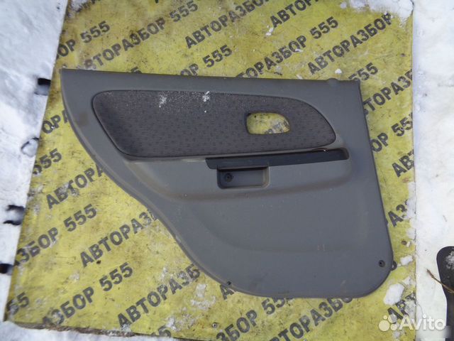 Обшивка двери задней левой Kia Rio 1 2000-2005