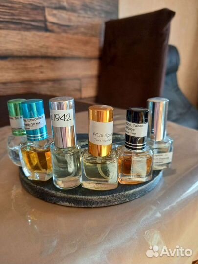 Оригинальные отливанты селективной парфюмерии