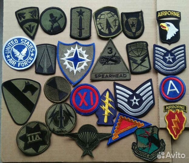 Шевроны Армия USA с термослоем