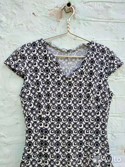 Платье трикотажное