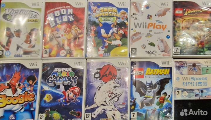 Игры для Nintendo wii и WiiUвсе диски региона pal