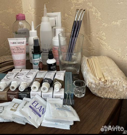 Материалы для бровей