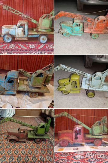 Игрушки СССР железные