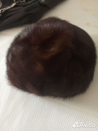 Шапка норковая женская