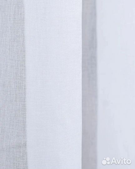 Тюль под лен новая 250/300