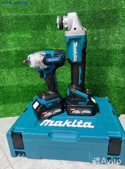 Makita 2в1 Гайковерт+Болгарка (Арт.93115)