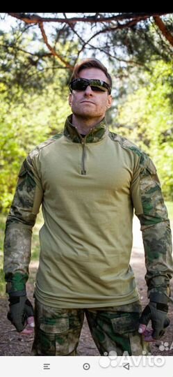 Тактический костюм с наколенниками